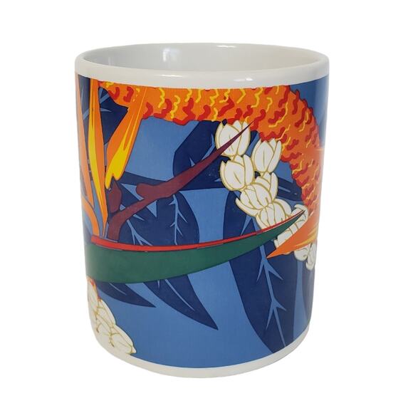 Hilo Hattie Vintage circa 1999 Souvenir Coffee Mug "Bird of Paradise" Ha… - Picture 5 of 8